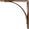 Ekena Millwork Morris Steel Bracket, Hammered Copper 3"W x 10"D x 10"H BKTM03X10X10MOHCO - alternate 6